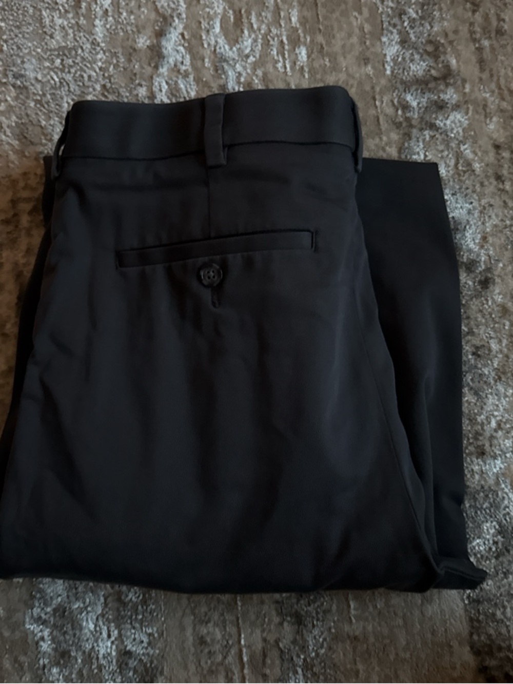 Men's Black Dress Pants - Classic Tailored Fit